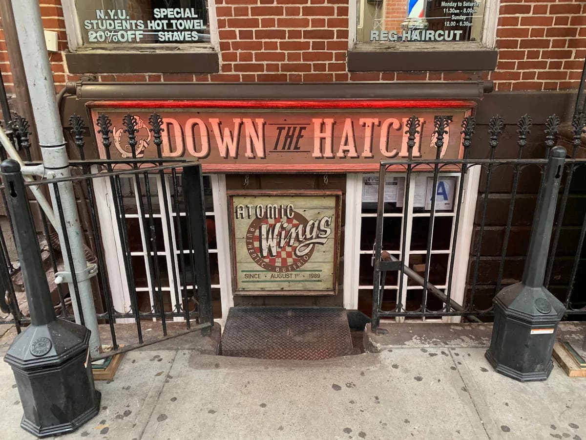 Down the Hatch