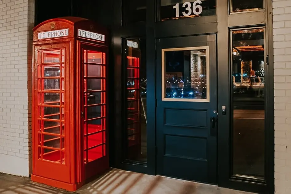 Red Phone Booth Dallas